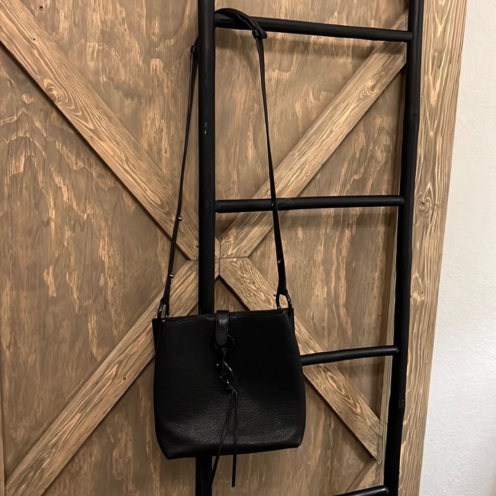 Rebecca Minkoff black leather purse